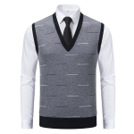 Business Casual V-Neck Sweater