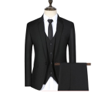 Slim Fit Coat Pant Men's Suits Blazer 3 Piece Slim Fit